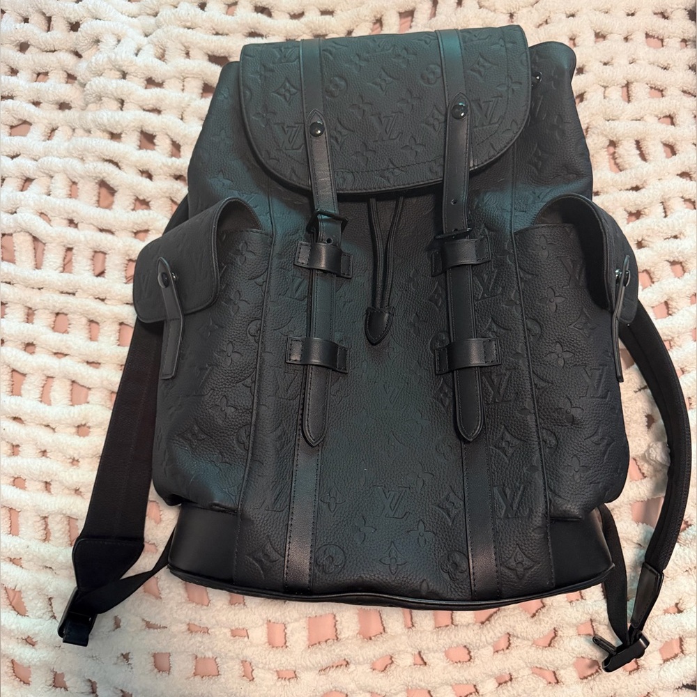 Louis Vuitton Men's Christopher PM Leather Backpack